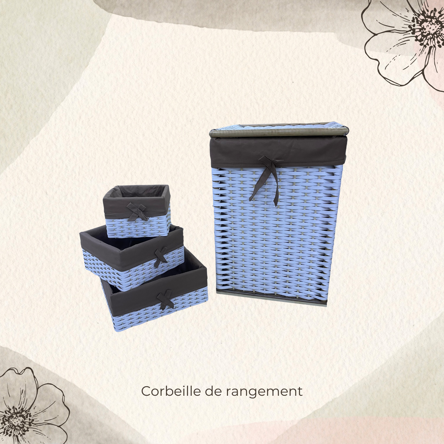 Les paniers à rangements