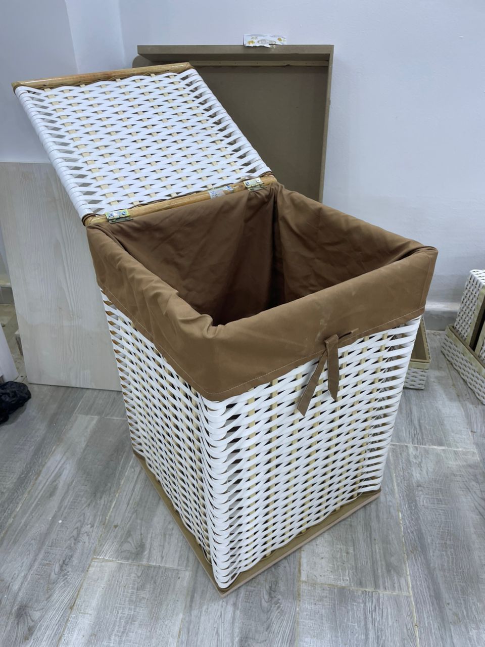 Pack de 3 paniers + corbeille