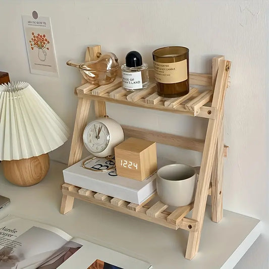 Etagere Boheme pliable en bois hetre