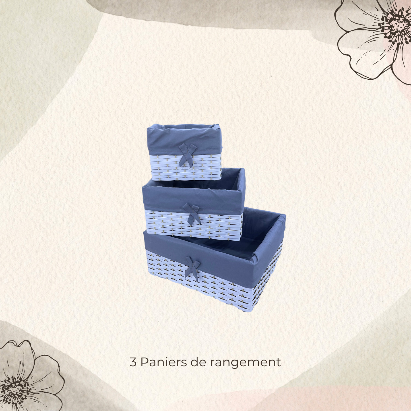 Les paniers à rangements