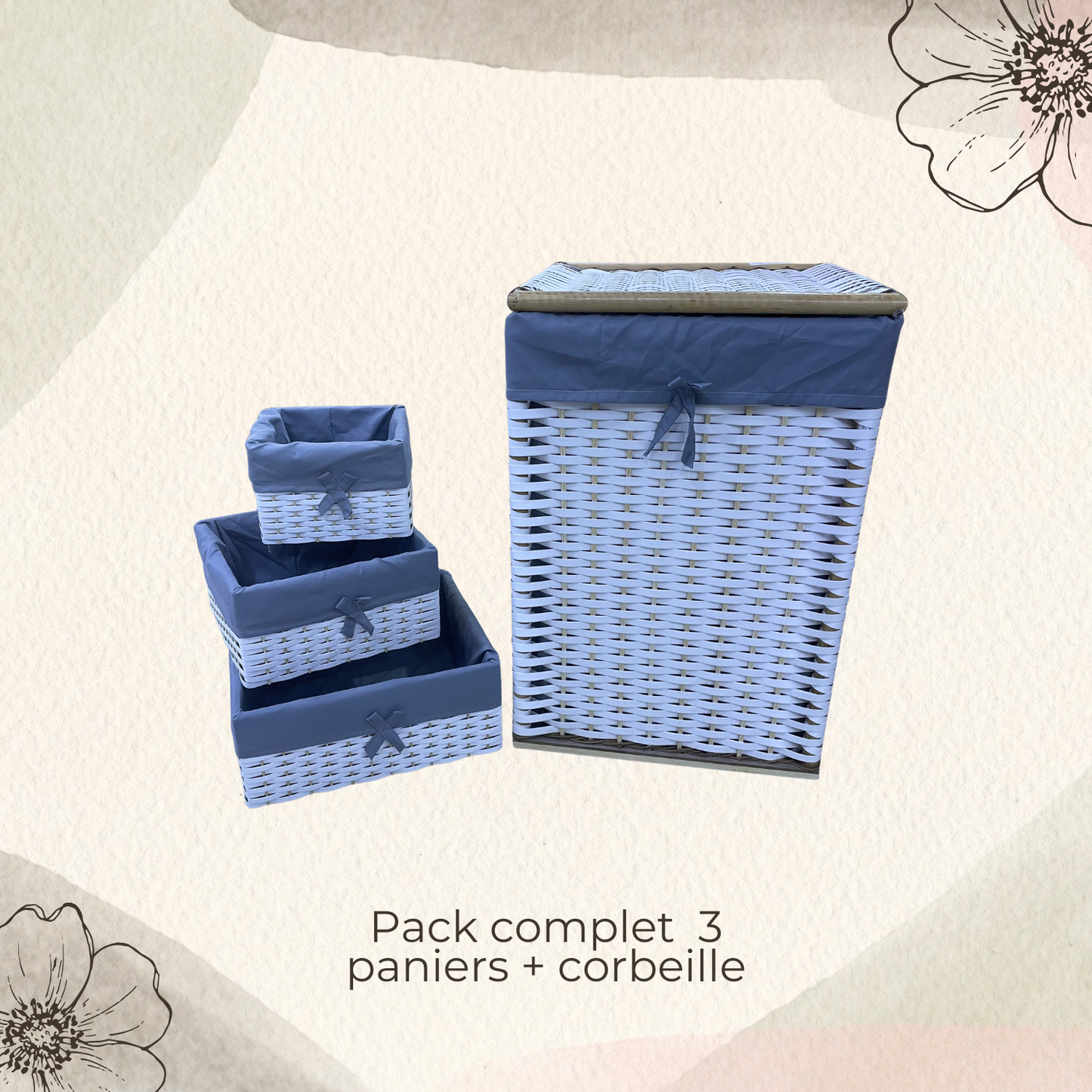 Les paniers à rangements