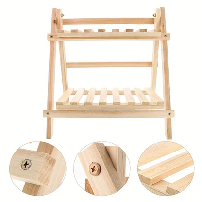 Etagere Boheme pliable en bois hetre