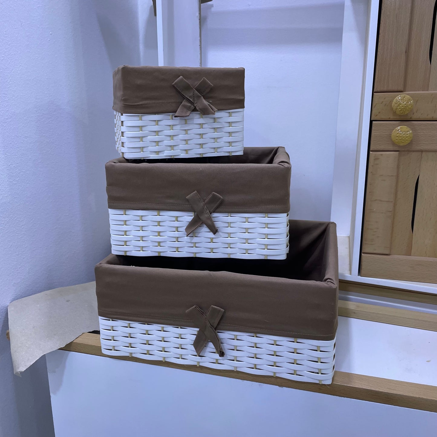 Les paniers à rangements