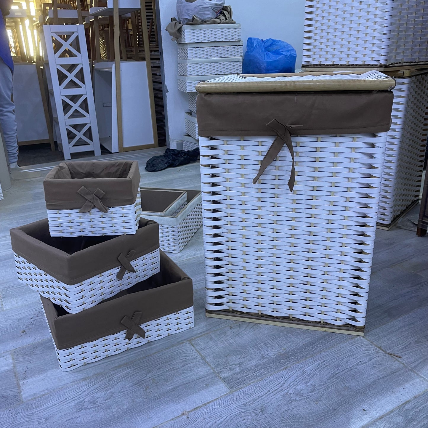 Les paniers à rangements