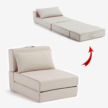 Fauteuil Lit Pliable Avec Coussin