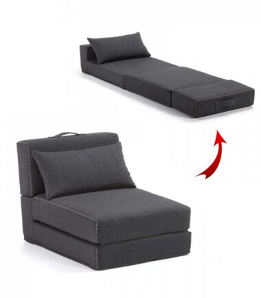 Fauteuil Lit Pliable Avec Coussin