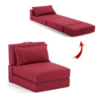 Fauteuil Lit Pliable Avec Coussin