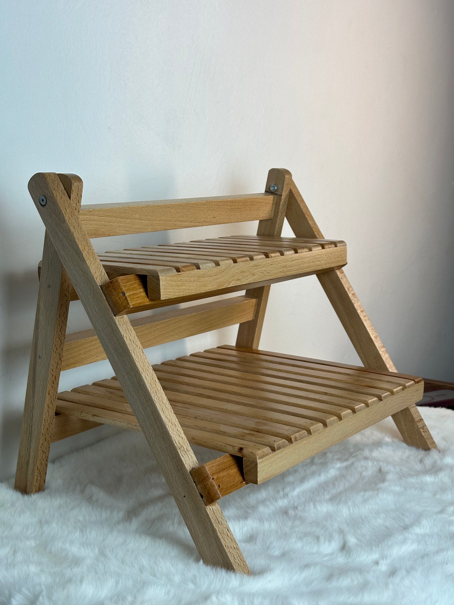 Etagere Boheme pliable en bois hetre