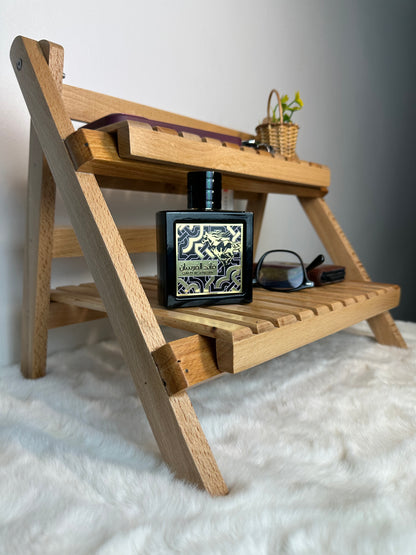 Etagere Boheme pliable en bois hetre