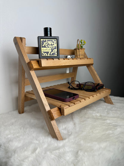 Etagere Boheme pliable en bois hetre