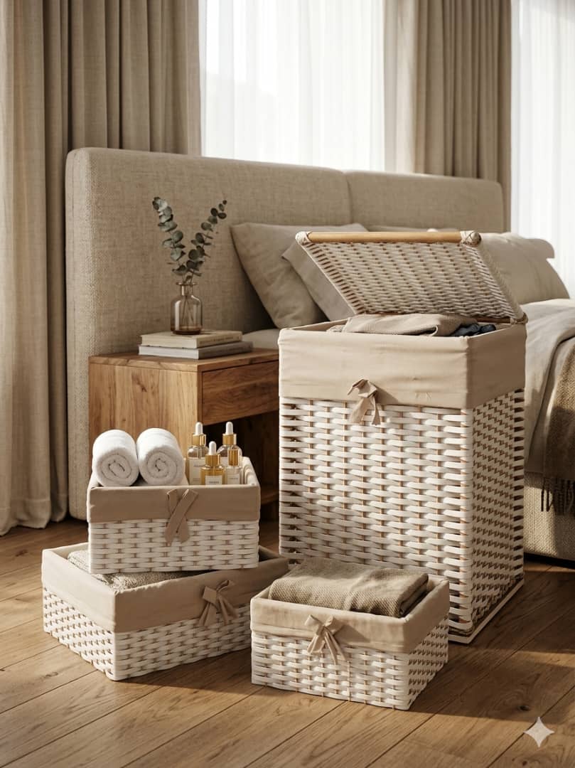 Les paniers de rangements modernes