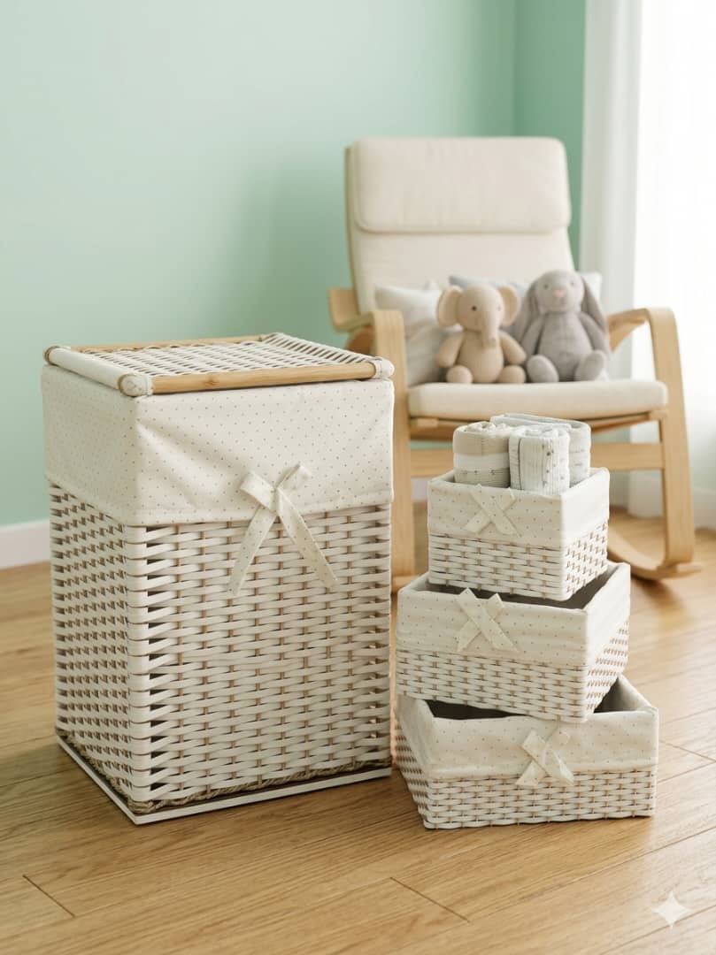 Les paniers de rangements modernes