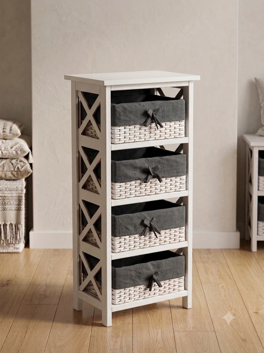 Meuble range_tout (Style Shabby Chic)