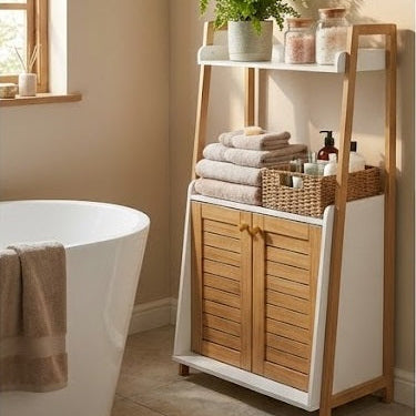 Meuble à rangement et décoration moderne