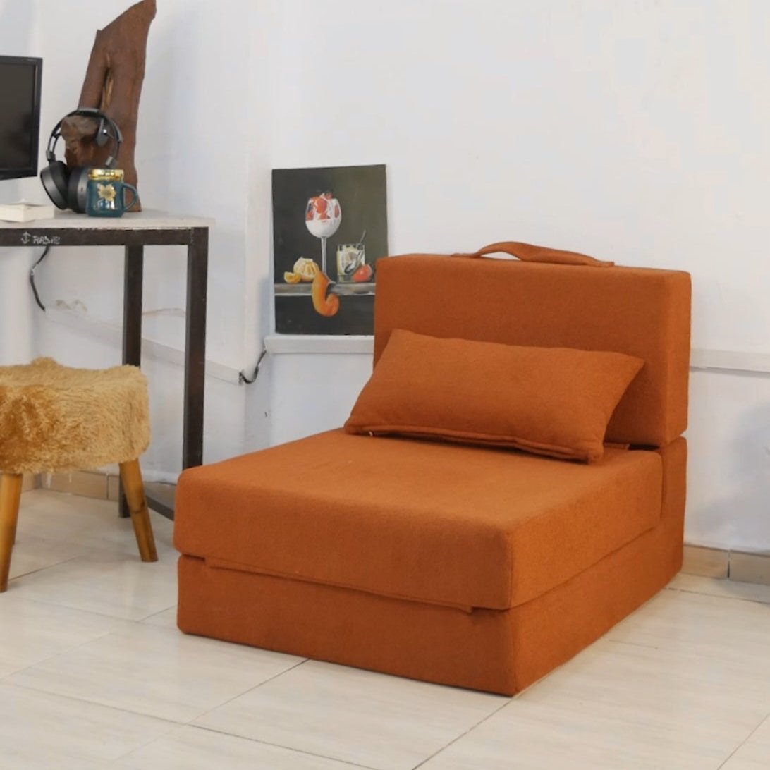 Fauteuil Lit Pliable Avec Coussin