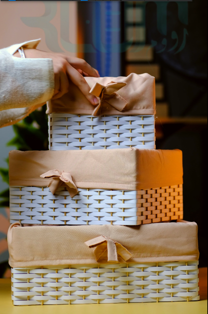 Les paniers de rangements modernes